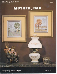 Linda Myers MUTTER PAPA Broschüre mit Kreuzstichmuster - Bild 1 von 1