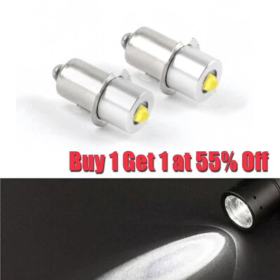 P13.5S LED Upgrade Bulb for Flashlight Torch Light 180LM Replacement Bulbs 3-6V - Image 1 of 4