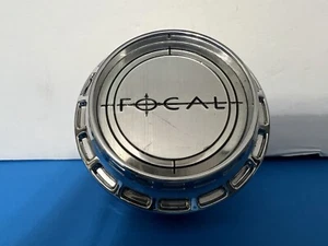 FOCAL CUSTOM WHEELS RIMS GENUINE OEM CHROME CENTER CAP 89-9001-CAP LG1208-25 - Picture 1 of 8