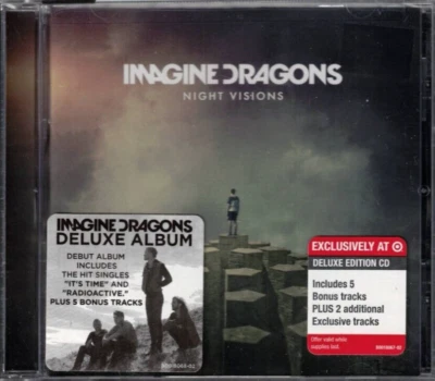 Night Visions от Imagine Dragons (Target Deluxe CD, 2013) бонус-треки шумиха новый - Изображение 1 из 2