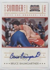 2012 Panini Americana Heroes & Legends Signatures /99 Bruce Baumgartner #5 Auto