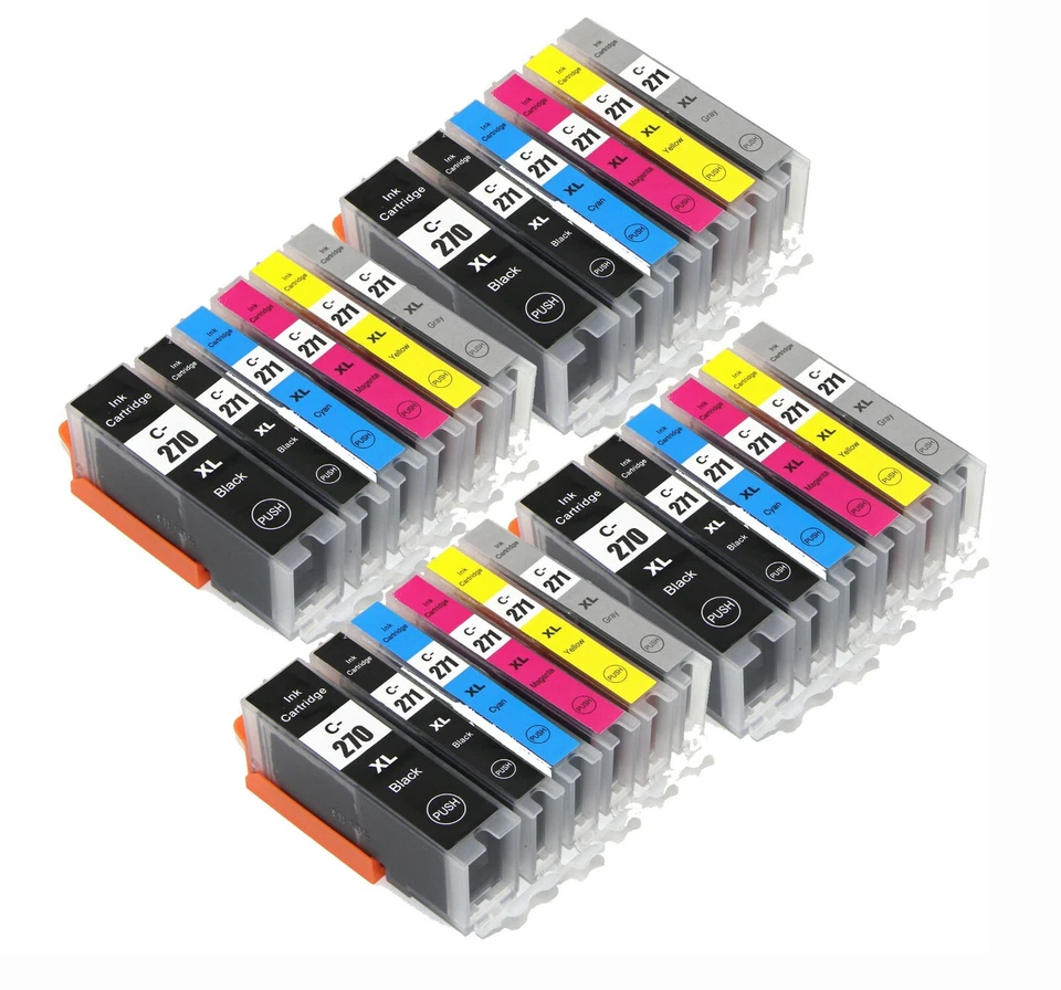 24PK PGI 270 CLI 271 XL Ink Cartridges Compatible for Canon MG7720 TS8020 TS9020 - Image 1 of 1