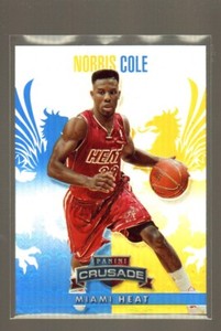 NORRIS COLE 2013-14 PANINI CRUSADE CARD #9