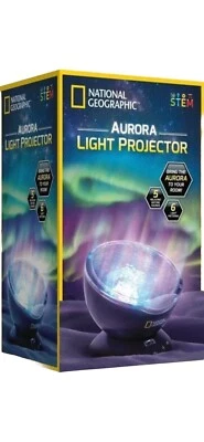 Proyector de luz Aurora Blue Marble National Geographic con 6 patrones de luz  Foto 1 de 4