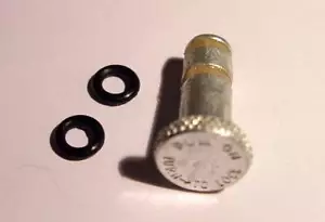 BSA, British 3/8" BSP, FUEL PETCOCK "O" RING PLUNGER, UPGRADE, Rebuild Kit - Foto 1 di 5
