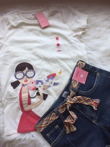 Set T Shirt/ Shorts Size 10 Gymboree - Picture 1 of 5