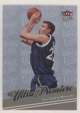 2007-08 Fleer Ultra Platinum Medallion /25 Nick Fazekas #219 Rookie RC
