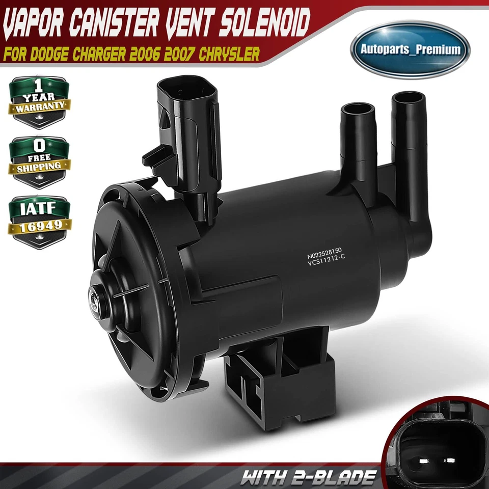 Válvula de purga de bote de vapor para Dodge Charger 2006 2007 Chrysler 300 2005-2007 Foto 1 de 4