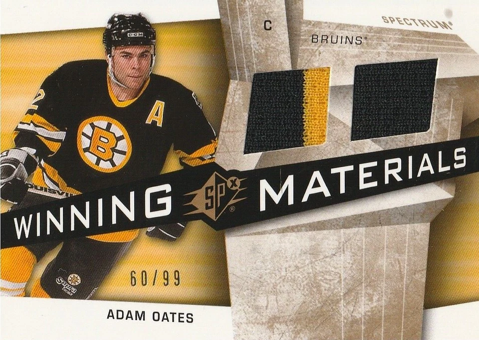 2008-09 SPx Winning Materials Spectrum #WMAO Adam Oates/99 - Image 1 of 2