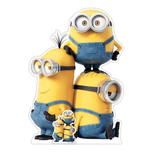 Kevin Bob and Stuart Cardboard Cutout from Minions: The Rise of Gru Standee - Picture 1 of 3