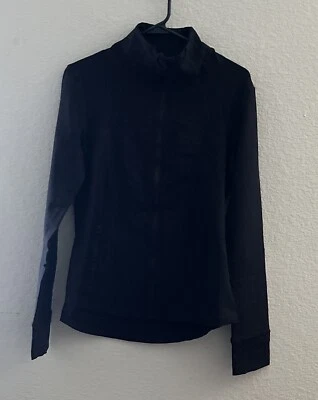 Chaqueta de fitness/correr para mujer negra talla (12) X grande Foto 1 de 4