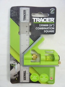 Tracer 6in 150mm Combination Heavy Duty Carpenters Aluminium Square ACSQ150 - Picture 1 of 7