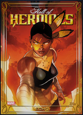 Echo Hall of Heroines Gold Epic (cc#189) Topps Marvel Collect Digital card