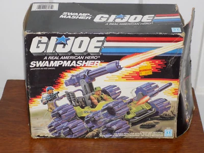 GI Joe Swampmasher com caixa 1988 - Imagem 1 de 4