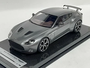 1/18 Tecnomodel Aston Martin V12 Zagato from 2013 in Metallic Grey #01/50 - Picture 1 of 11