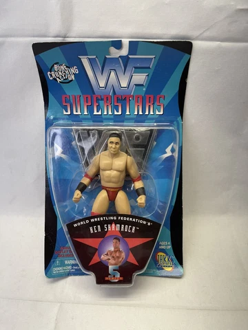 Ken Shamrock 1997 WWF Superstars Wrestling action figure NIB NIP Series 5 Cover