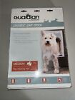 New Guardian by PetSafe  White Plastic Pet Door Medium Pets to 40 lbs.  Dog  Cat