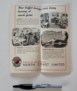 1947 Northern Pacific Railway Yellowstone Park Line Passenger Schedules NCL - Picture 1 of 9