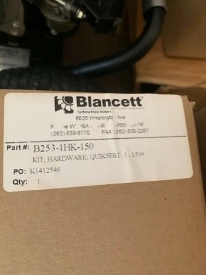 Blancett Turbine Meter, Hardware Kit, 1 inch, 150#, Part# B253-1HK-150  NEW!!! - Image 1 of 2