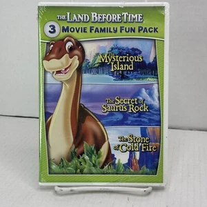 THE LAND BEFORE TIME - THE SECRET OF SAURUS ROCK / STONE OF COLD FIRE Brand New - Picture 1 of 4