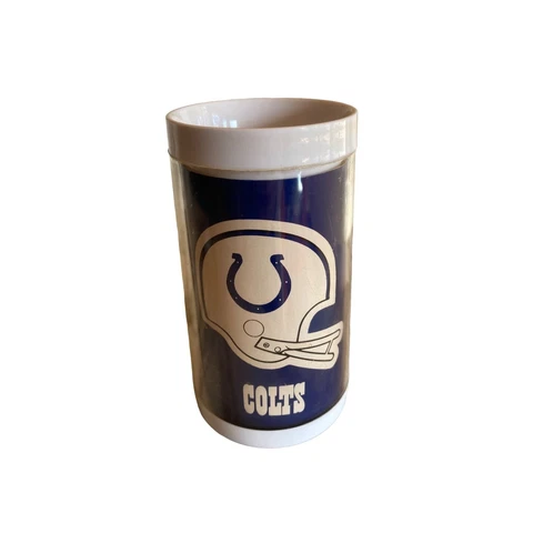 Thermo Serv Insulated Colts Baltimore Indianapolis NFL Mug Stein Cup Cover