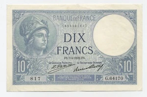 France 10 Francs 7-4-1932 Pick 73.d VF/XF Circulated Banknote - Picture 1 of 2