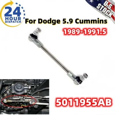 For Dodge 5.9 Cummins Throttle Linkage 5.9L Base 1989-1991.5 D250 D350 W350 W250 - Image 1 of 4
