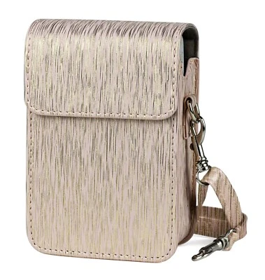 Кожаный чехол для камеры Fujifilm Instax Mini Liplay с регулируемым ремешком - Изображение 1 из 2