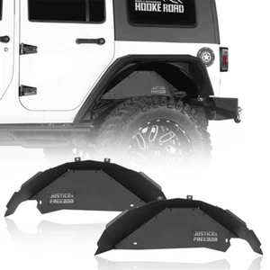 Forros interiores de aluminio para guardabarros trasero Hooke Road 2 piezas aptos para Jeep Wrangler JK 2007-2018 - Imagen 1 de 16