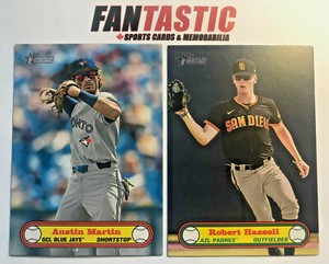 2021 Topps Heritage Minors 1972 Baseball Poster Cards Insert YOU PICK