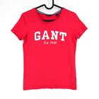 GANT Rouge Grand Logo T-Shirt TAILLE XS