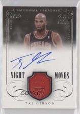 2013-14 Panini National Treasures Night Moves /99 Taj Gibson #NM-TG Auto