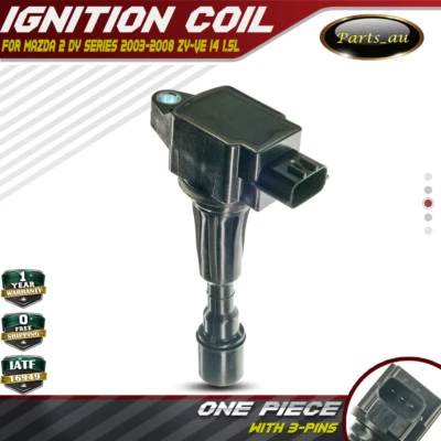 1x Ignition Coil Pack for Mazda 2 DE 09/2007-10/2014 4cyl 1.5L ZY-VE ZJ20-18-100 - image 1 of 4