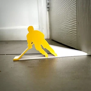 Ice Hockey Doorstop - 3D Printed - Sports - Home Decor - Ornament - Door Stopper - Picture 1 of 6