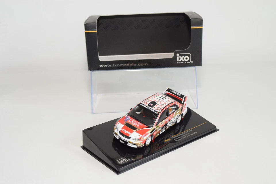 B21 1:43 IXO RAM395 MITSUBISHI LANCE EVO IX #31 GANADOR P-WRC AUSTRALIA 2009 SIN USAR, EN CAJA Foto 1 de 4