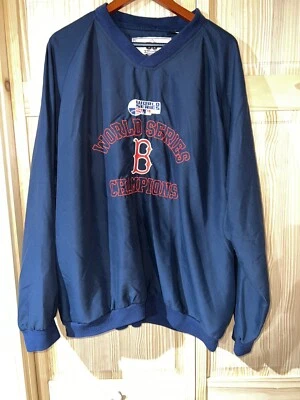 Pullover Boston Red Sox 58 Sports 2007 Serie Mundial Campeones cuello en V talla XXL Foto 1 de 4