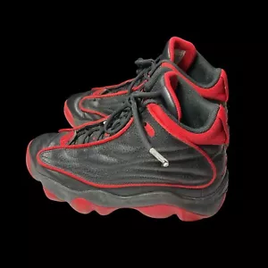 Nike Air Jordan Pro Strong Boys Size 4Y Black Athletic Shoes Sneakers DC7909-006 - Picture 1 of 6