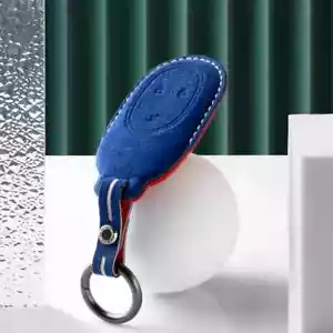 Alcantara Car Key Bag for NIO ET5 ET7 ES7 ES6 ES8 ET5T Key Case Cover Keychain - Bild 1 von 11