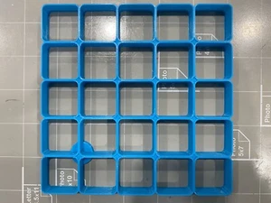 25x1” Size Square Multi Cookie Cutter with Round Corners (5 x 5 in ) - Picture 1 of 2