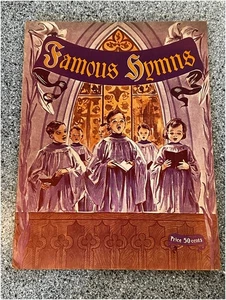 Partituras de 1908 Famous Hymns edición académica Williams Music Co - Imagen 1 de 13