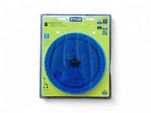 RYOBI 8" Soft Bristle Brush for P4500 and P4510 Good With Ryobi Tools NEW - Picture 1 of 2