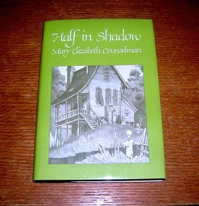 MARY ELIZABETH COUNSELMAN HALF IN SHADOW ARKHAM HOUSE SIGNED W/ DRAWING ARTIST - Picture 1 of 5