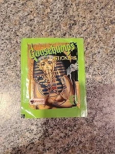 Vintage rare hard-to-find Goosebumps sticker One Egyptian packet 1996 (C10) - Picture 1 of 2