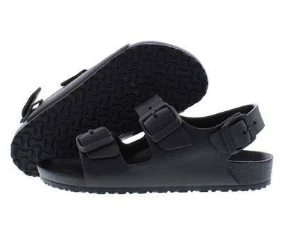 Zapatos Birkenstock Milano Eva estrechos PS para niños talla 2, color: negro Foto 1 de 4