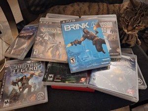 PS3 $4 Games Lot. 10 CIB Games (Bioshock, Brutal Legend & more), see description - Picture 1 of 14