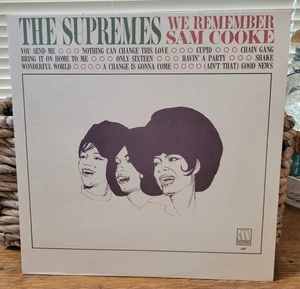 THE SUPREMES - We Remember Sam Cooke (Motown MT 629, 1965) VG+/EX READ! - Picture 1 of 4