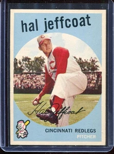 1959 Topps Baseball # 81 Hal Jeffcoat (VG) Very Good - Imagen 1 de 2