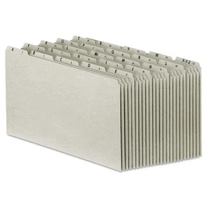 Pendaflex Top Tab A-Z File Guides Legal Gray PN1025 - Picture 1 of 2