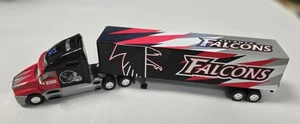 2001 Fleer Collectibles Atlanta Falcons Die-Cast Tractor Trailer 1/80 scale - Picture 1 of 3