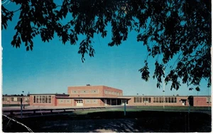 Guilford CT Calvin Leete School Early Chrome 1950s-60s unused - Picture 1 of 2